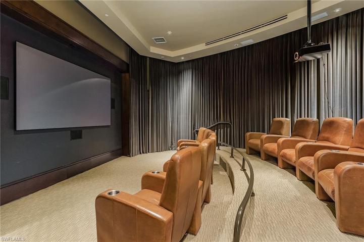 Azure theatre room