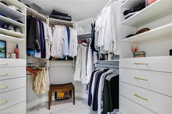 Primary custom closet