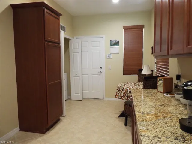 Kitchen laundry area