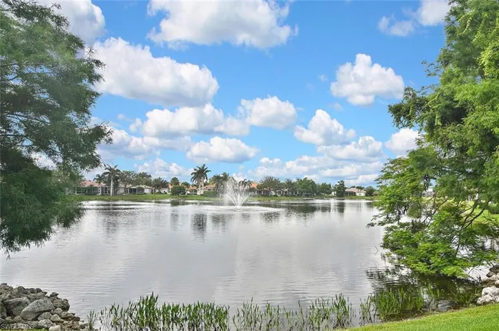 One of two large lakes in the community...