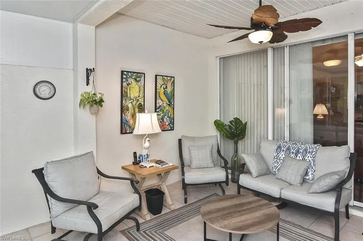 Step out into the true "Florida room", an air conditioned space with new windows!