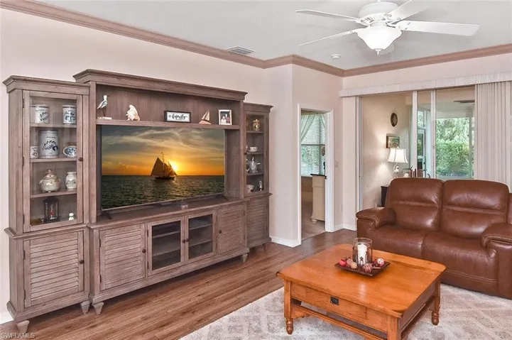 Plenty of space for your own big screen TV or entertainment hub!