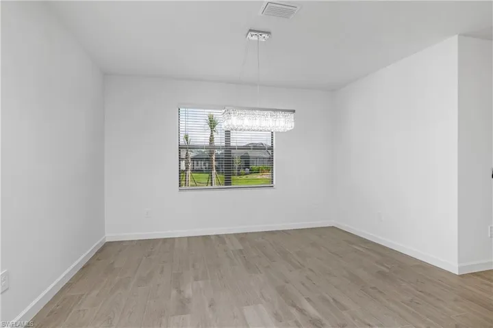 Enjoy family gatherings in the dedicated dining space, open to the kitchen and great room.