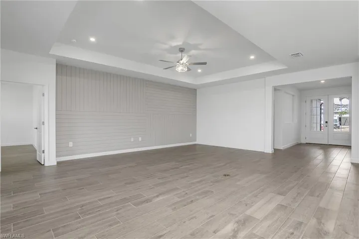 Open floor plan includes spacious great room.