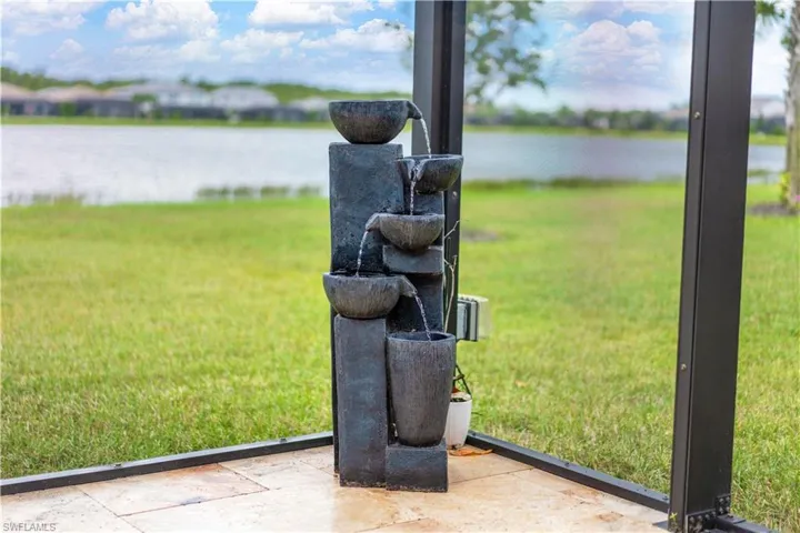 Relaxing fountain