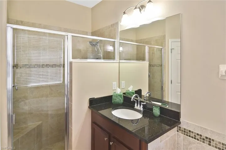 Shower in Primary Bath