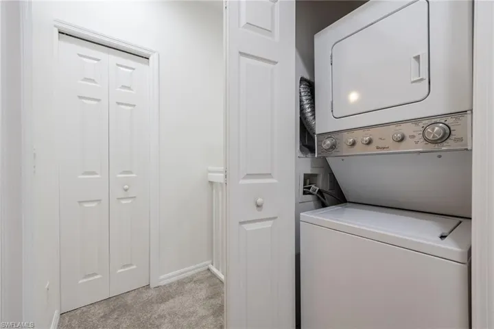 Laundry closet