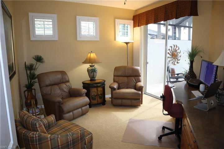 Third Bedroom Currently Being used as Office. Access to Lanai and Pool Area