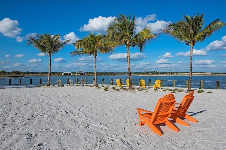 Clubhouse amenity with beach area