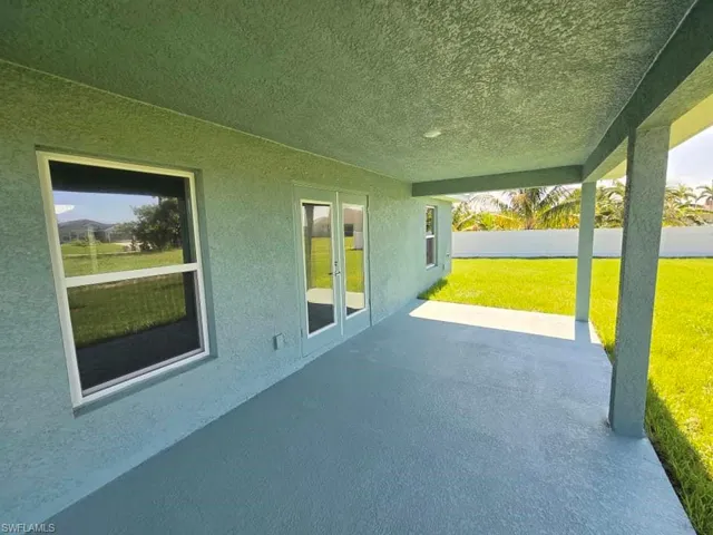 View of patio