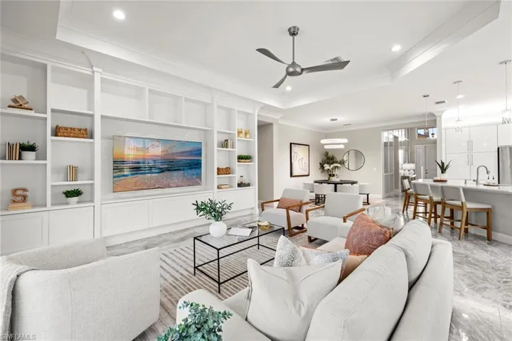 Spacious living area