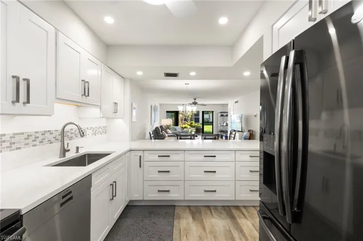 Pantry has built in electrical outlets, lazy susan in corner cabinet