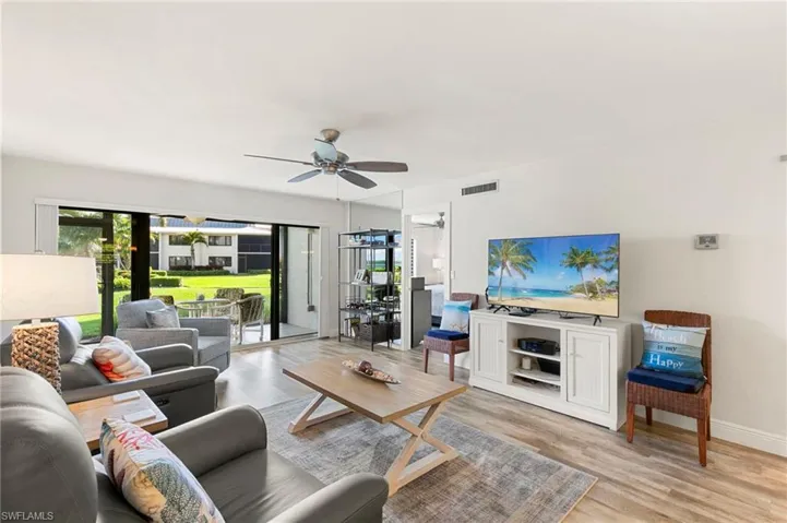 A living room that boasts comfort and sunshine