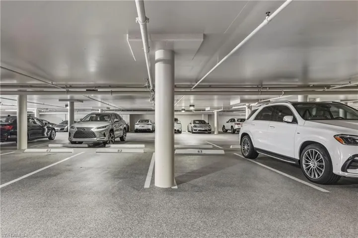 Garage featuring 2 parking spots #82 & 83