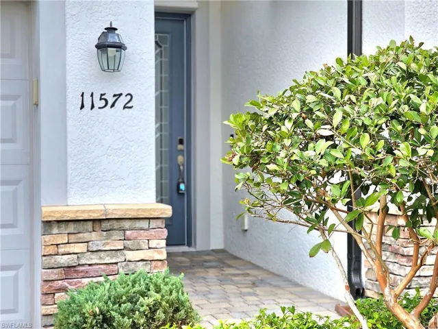View of exterior entry