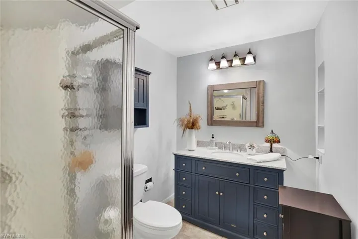 1st guest bathroom, full bathroom with walk-in shower