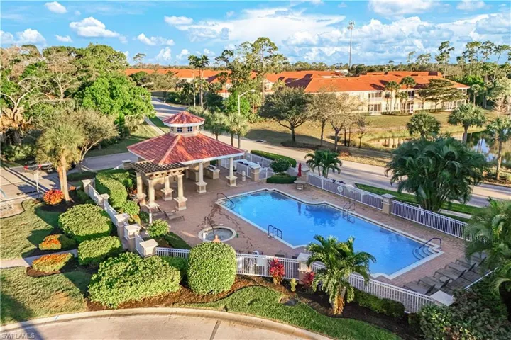 This is the secondary smaller community pool complete w/grill and gazebo