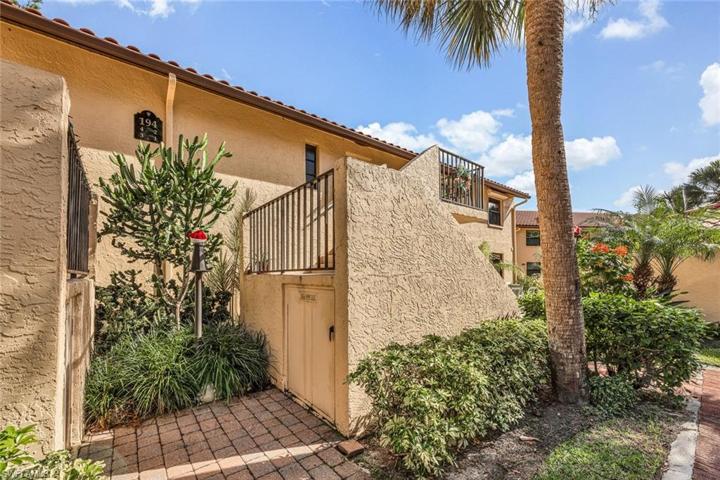 Storage under stairs.
