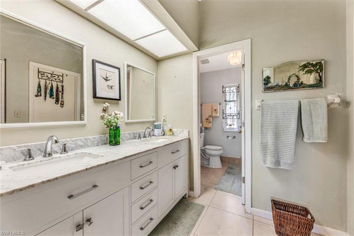 Master Bedroom with new vanity.