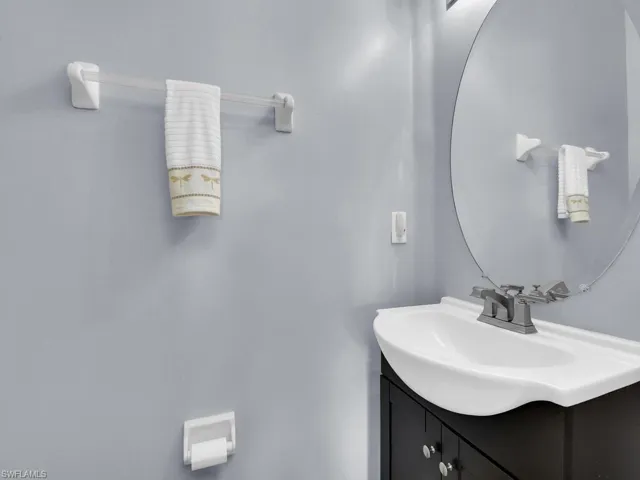Powder Room Off Of Foyer