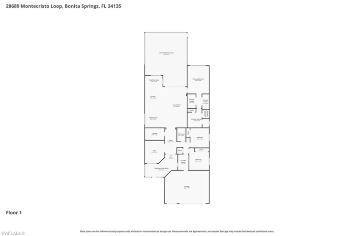 Floor Plan of the home!