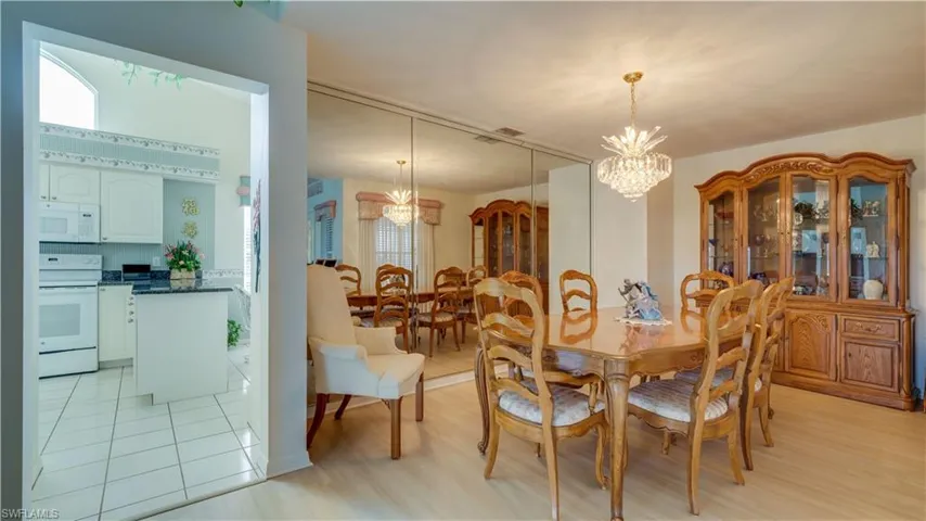 Dining room area