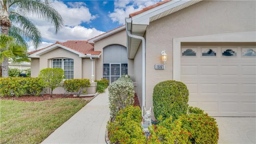 Walk way to the front door
