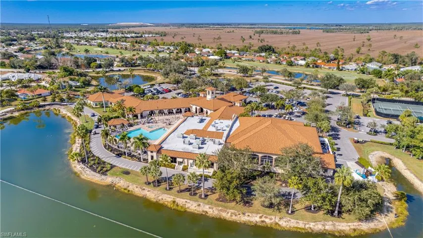Ariel view of community center