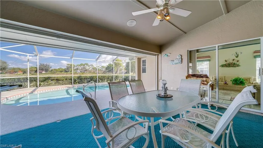 Lanai just off the family room