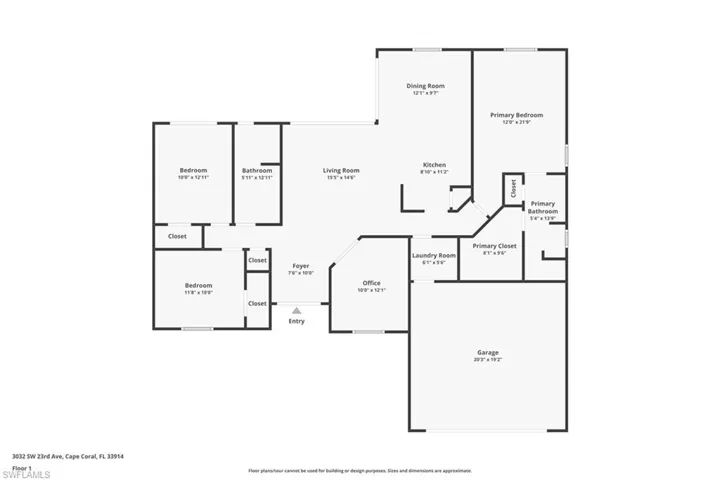 View of property floor plan.