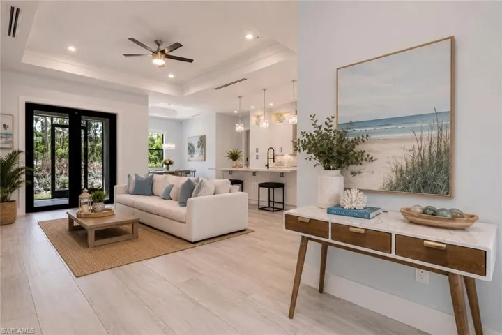 Entering your home (Staged)