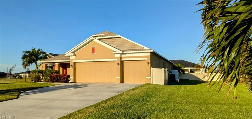 Great Curb Appeal with a Triple Car Garage