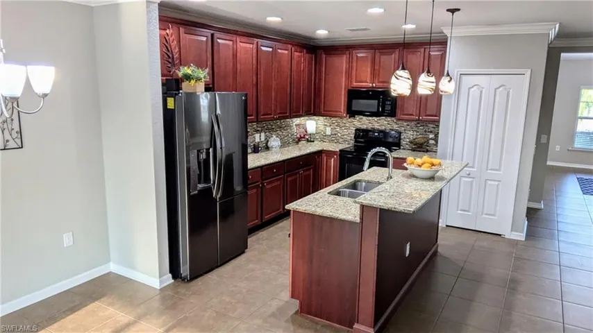 Ample counter space and storage