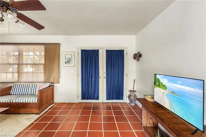 Living area towards front door