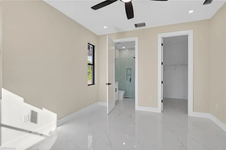 Master bedroom suite
