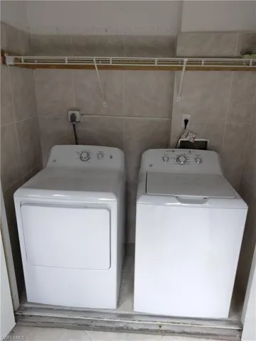 Laundry Area in Balcony