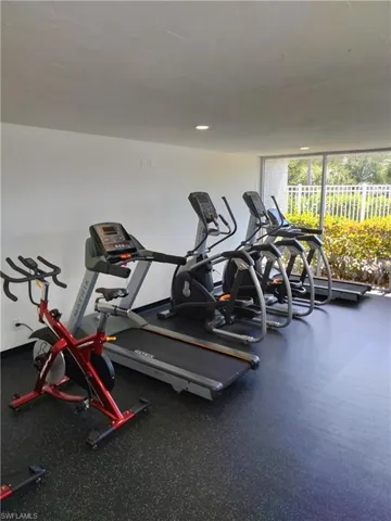 View of exercise room