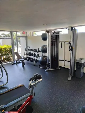 View of gym