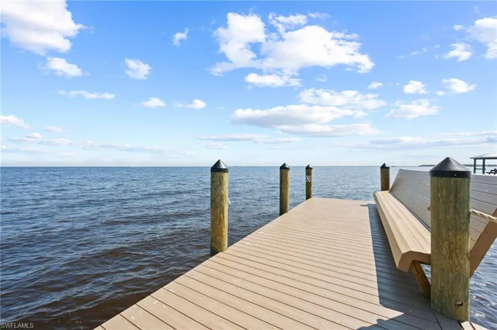 Great place to sit down with a cool drink, toss a line and just relax