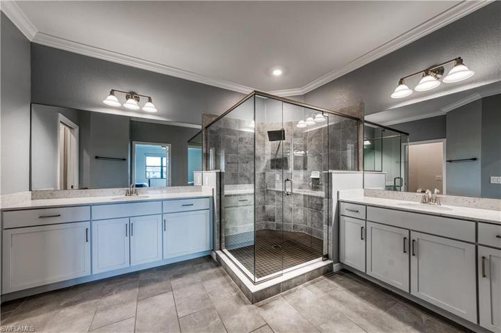 Large primary bathroom