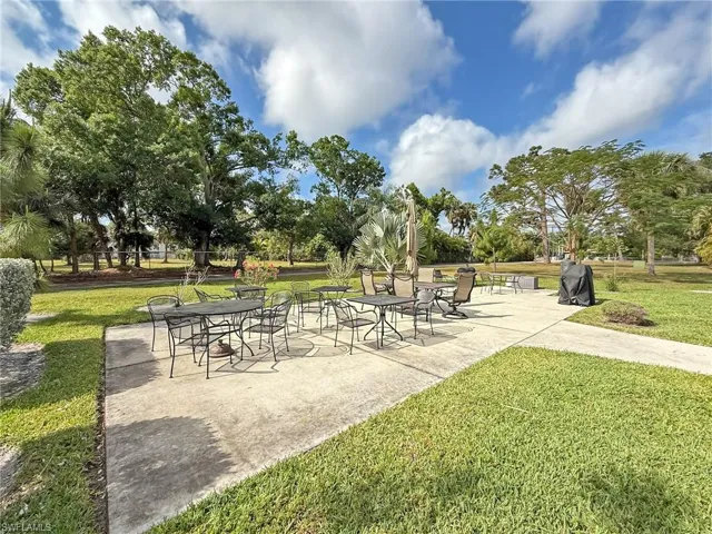 View of community with a lawn