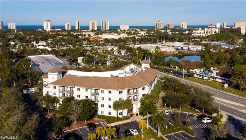 Aerial View of Building