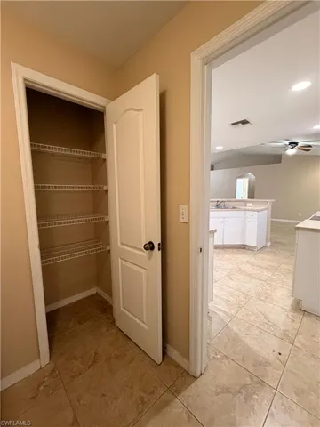 View of closet