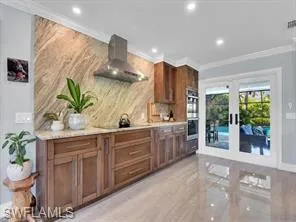 Renovated kitchen spectacular cooking area