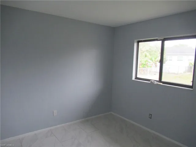 View of spare room