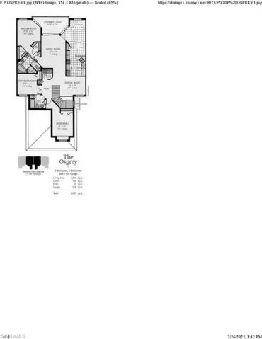 Osprey Floor Plan