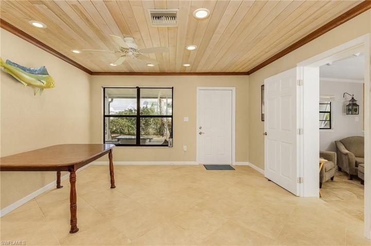 Nautical Wood Plank ceiling