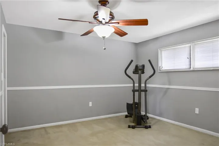 Third bedroom near the front of the home