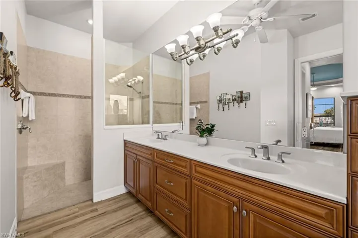 Primary Bathroom with shower