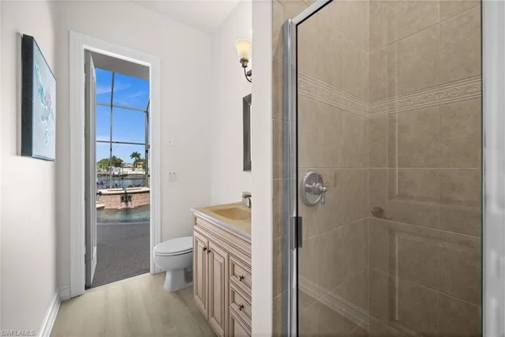 Full Pool Bathroom